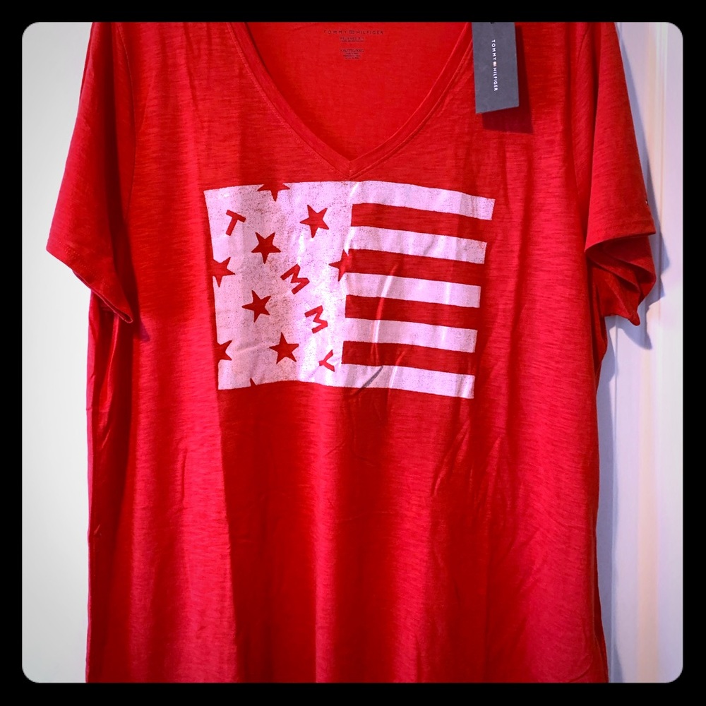 Tommy Hilfiger flag tee-shirt
